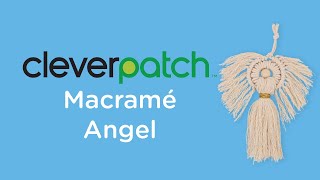 DIYCraft Activity – Macrame Angel [upl. by Irek124]