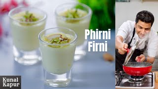 Quick Phirni Recipe from Leftover Rice  Firni  Kunal Kapur Ramadan Recipes  Shahi Rice Pudding [upl. by Fernando]