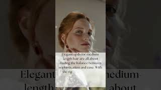 Chic and Easy Updos for Medium Length Hair  Effortless Styles for Every Occasion [upl. by Issim]