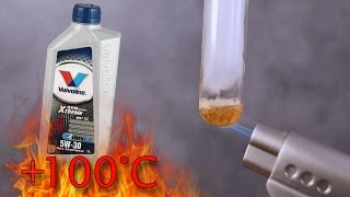 Valvoline SynPower Xtreme MST C3 5W30 Jak czysty jest olej silnikowy Test powyżej 100°C [upl. by Anerual]