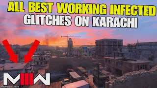 Modern Warfare 3 Glitches All Best Working Infected Glitches on KARACHI Mw3 Glitch Infected Spots [upl. by Rosdniw]