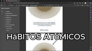 Hábitos Atómicos PDF Gratisdescarga [upl. by Aniger]