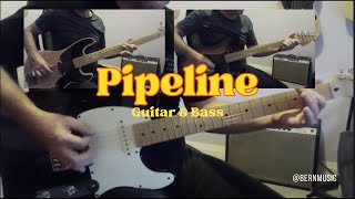 Pipeline Guitar amp Bass Cover [upl. by Phipps]