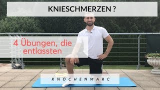 4 Dehnübungen um das Kniegelenk zu entlasten [upl. by Anirehtak]