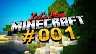 Lets Play Minecraft 001 Deutsch full HD  Pass bloß uff ich hab ein Holzschwert [upl. by Nellad]