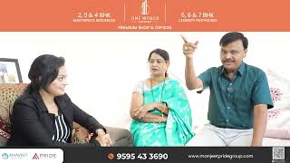 One World  Customer Testimonial  Biggest Township in Chhatrapati Sambhajinagar  2 to 7 BHK Flats [upl. by Shaffert]