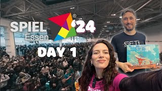 Essen Spiel 24  Day 1 VLOG [upl. by Areikahs552]