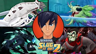 Slugterra Slug it out 2  All Bosses [upl. by Labaw]