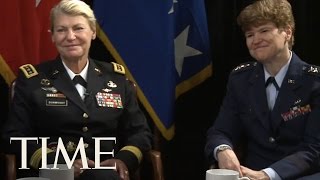 The First Female US FourStar Generals Talk To Time  TIME [upl. by Enilorak]