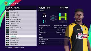 eFootball PES 2021 AEK ATHENS Base Copy [upl. by Sandry]