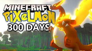 300 Days In Minecraft Pokémon Here is what happened [upl. by Enelym]