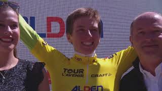 Highlights Tour de lAvenir 2018  Etape 10 Val dIsère  SaintColombandesVillards [upl. by Bechler]