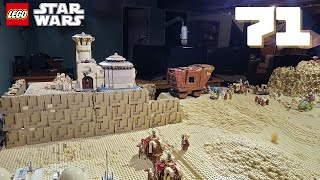 Lego Star Wars Tatooine MOC Build  Episode 71  Jabba Mountain [upl. by Hgiellek326]