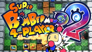 THE BIGGEST BOMBERMAN YET  Super Bomberman R2 4 Player Gameplay [upl. by Sasnak459]