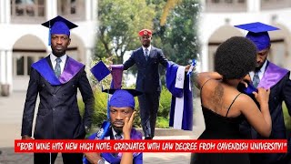 Bobi Wine Finally Graduates With Law Degree After 8 Years [upl. by Cherianne]