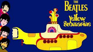 BEATLES  YELLOW SUBMARINE LYRICS [upl. by Wilmott]