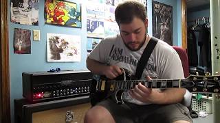 Bare Knuckle Nailbomb ceramic magnet Demo  Gibson les paul [upl. by Gosselin]