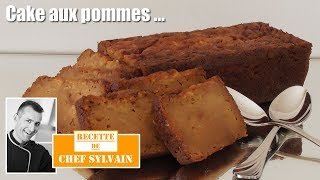 Cake aux pommes  Recette originale par Chef Sylvain [upl. by Airdnaz526]