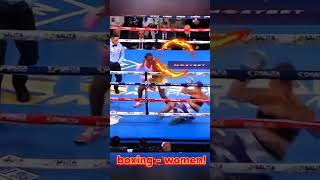 Boxing  women    💪 boxing knockdown [upl. by Guy]