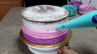 DECORACION CON TRES COLORES  CON CHANTILLY [upl. by Acisey]