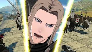 Fire Emblem Three Houses  Jeritza Battle amp Monastery Gameplay [upl. by Grenville]