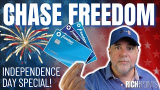 The Chase Freedom Credit Cards  The Independence Day Special [upl. by Martguerita506]