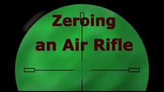 Zeroing an Air Arms S410 Air Rifle [upl. by Loseff]