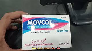 Movcol Sachte For Constipation  Qabz ki Medicines  medicine sachet genix [upl. by Eleni]