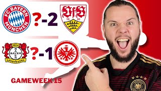 Bundesliga Gameweek 15 Predictions amp Betting Tips  Bayern Munich vs Stuttgart [upl. by Leid]