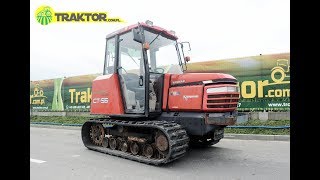 Yanmar CT55 55KM japoński ciągnik gąsienicowy TRAKTORCOMPL [upl. by Euqina297]