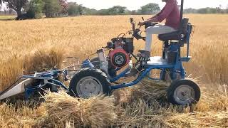 BCS 4 wheel Ripar Brinder Machine in Devpura Trivani Bhilwara Rajasthan India [upl. by Aihsad865]