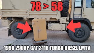 Abel LMTV build part 189 MRAP self healing 78 gallon fuel tank upgrade [upl. by Jackie]