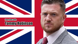 The Crigler Show  Interview with Tommy Robinson [upl. by Aillil454]