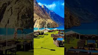 Amazing view luxus hotel attabad lakeforyou viralvideo nature mountains attabadlake luxus [upl. by Nnaeirual717]