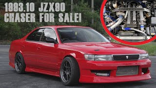 199310 JZX90 Chaser Tourer V with K27 Turbo Lock Kit and more available from Powervehicles Ebisu [upl. by Neill381]