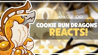 COOKIE RUN DRAGONS REACT 🐉 Tales of the First Kitchen Cookie Run  Gacha Club Original [upl. by Ress201]