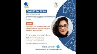 Palestra sobre a Prevenção e Enfrentamento do Assédio Moral [upl. by Anelleh]