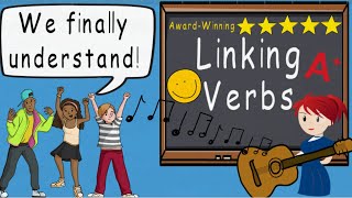 Linking Verbs Song New by Melissa  Award Winning Educational Song Video [upl. by Munt]