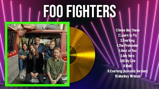 Greatest Hits Foo Fighters full album 2024  Top Artists To Listen 2024 [upl. by Einaoj]