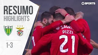 Highlights  Resumo Tondela 13 Benfica Liga 1819 10 [upl. by Bernard948]