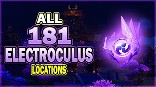 All 181 Electroculus Locations  Detailed Guide for Inazuma Oculus with Timestamps amp Easy Routes [upl. by Wells]