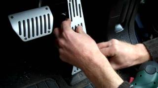 How to upgrade the foot pedals on a Range Rover Vogue [upl. by Lorimer]