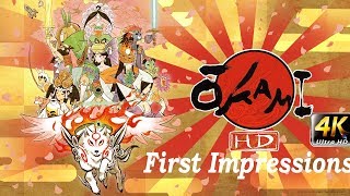 Okami HD First ImpressionsPC4K [upl. by Leffen]