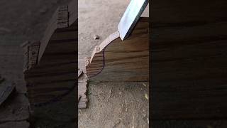 WOOD CUTTING ROUND motivation trendingshorts viral shortviral woodwork hardwood cutting [upl. by Queri]