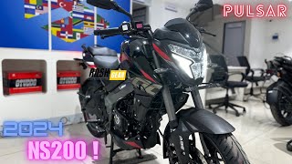 2024 PULSAR NS200  Detailed Review  Rash Gear [upl. by Akirret270]