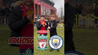 Liverpool vs Man City Debate vs LeosGoals shorts [upl. by Pirozzo989]