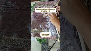 Upgrade Your Couch with These Sofa Cover Design Ideas ytshorts shopsy viralvideo [upl. by Cath]