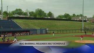 ETSU releases 2017 baseball schedule [upl. by Einallem]