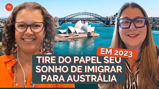 Como IMIGRAR para AUSTRÁLIA em 2023 começando com um intercâmbio [upl. by Breh]