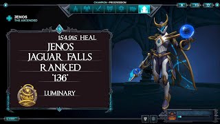 Paladins  Jenos Gameplay  3TH PLACEMENT GAME [upl. by Llirrehs]